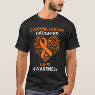Camiseta Apoiando Minha Filha Rsd Crps Sensibilização Laran