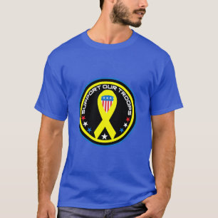 Camiseta Apoiando Nossas Tropas Patrióticas