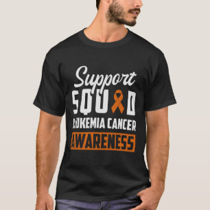 Camiseta Apoiar a Leucemia Cancer Leucemia Esquadrão A