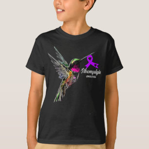 Camiseta Apoiar a sensibilização para a fibromialgia