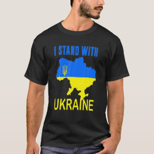 Camiseta Apoiar A Ucrânia I A Defender A Ucrânia Fla Ucra