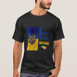 Camiseta Apoiar A Ucrânia I A Defender A Ucrânia Fla Ucra