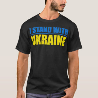 Camiseta Apoiar A Ucrânia I A Defender A Ucrânia Fla Ucrani