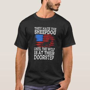 Camiseta Apoiar A Unidade De Polícia K9 Da Polícia