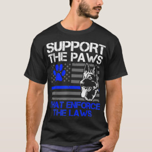 Camiseta Apoiar As Patas Que Aplicam A Leis Alemã Shep