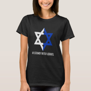 Camiseta Apoiar Israel I com Israel Sunflower Israelense