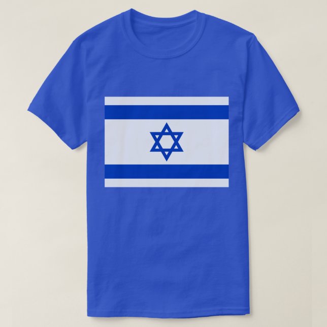 Camiseta Apoiar Israel Tee (Frente do Design)