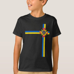 Camiseta Apoiar Ucrânia Presidente Zelensky Dizendo Ucrânia