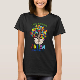 Camiseta Apoie a Consciência do Autismo Amor e Bondade