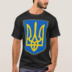Camiseta Apoie a Ucrânia Bandeira da Ucrânia - Exército da