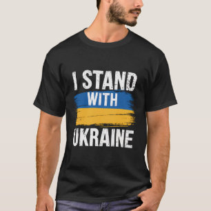 Camiseta Apoie a Ucrânia Eu Apoio a Ucrânia Bandeira Ucrani