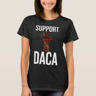Camiseta Apoie Gráfico Resist Daca Angustiado Antitrump