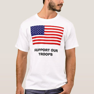 CAMISETA APOIE NOSSAS TROPAS