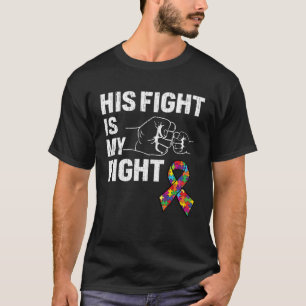 Camiseta Apoie o Irmão do Filho Conscientização do Autismo