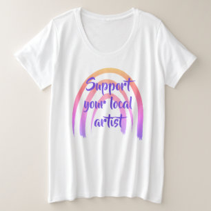 Camiseta Apoie Seu Artista Local