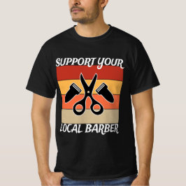 Camiseta Apoie Seu Barbeiro Local