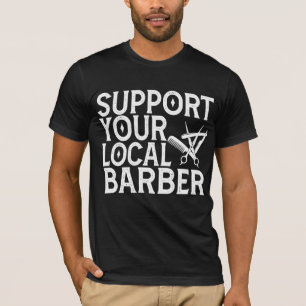 Camiseta Apoie Seu Barbeiro Local