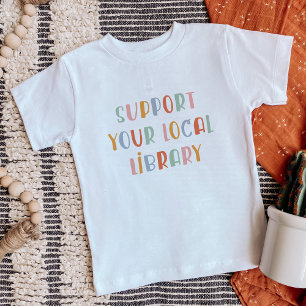 Camiseta Apoie Sua Biblioteca Local