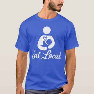 Camiseta Apoio à Amamentação Local Apoio às Mães que Amamen