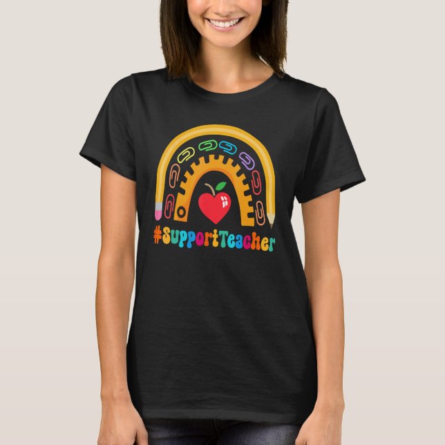 Camiseta Apoio à Apreciação do Professor Semana de Volta à  (Frente)