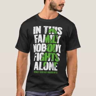 Camiseta Apoio à Doença - Consciência da Doença Renal Famil