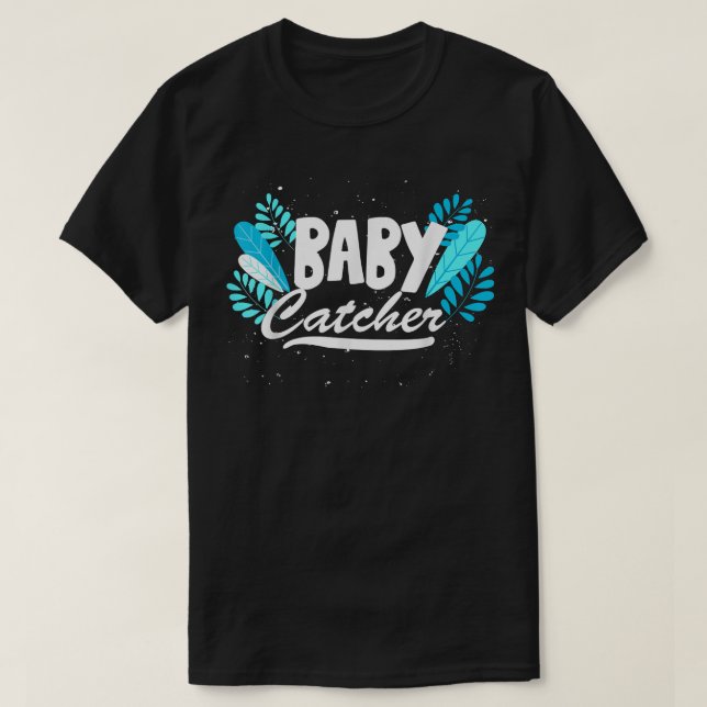 Camiseta Apoio à gravidez Doador Doula Midwifery Médio (Frente do Design)