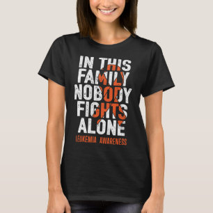 Camiseta Apoio a leucemia Squad Fighor Warrior Leukemia Aw