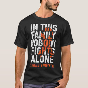Camiseta Apoio a leucemia Squad Fighor Warrior Leukemia Aw