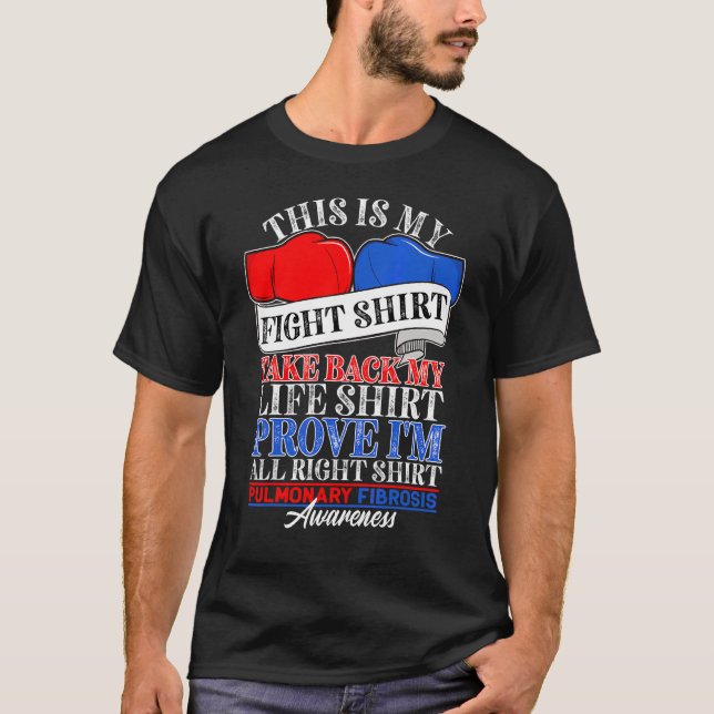 Camiseta Apoio à Luta Contra a Doença Pulmonar Fibras Pulmo (Frente)
