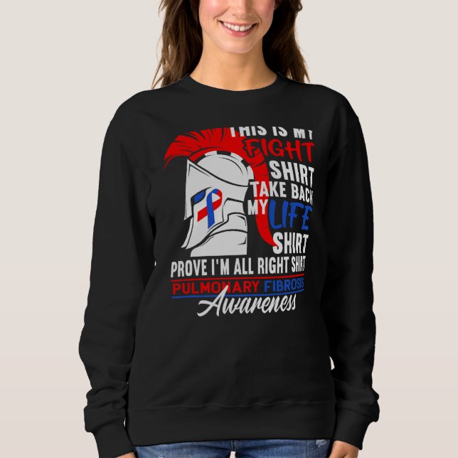 Camiseta Apoio à Luta Contra a Doença Pulmonar Fibras Pulmo (Frente)