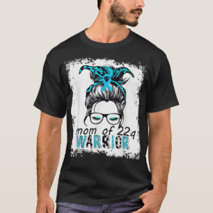 Camiseta apoio a mães de filhos com 22q