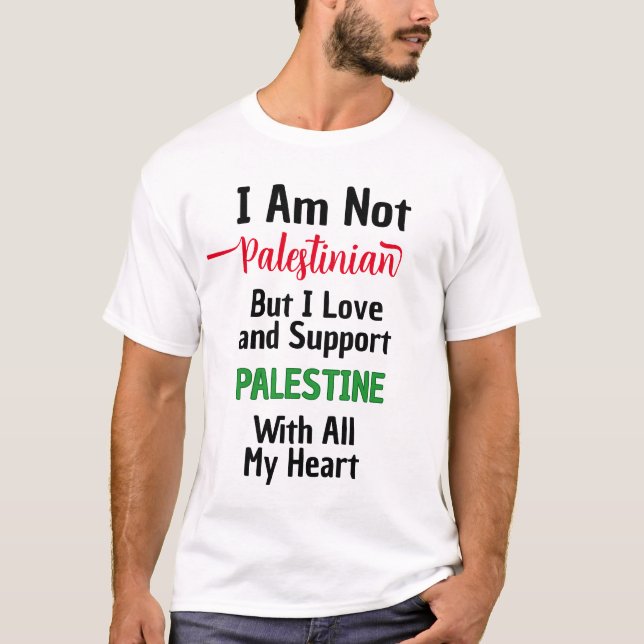 Camiseta Apoio a Palestina (Frente)