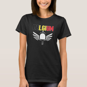 Camiseta Apoio à Seleção Belga de Tênis de Mesa