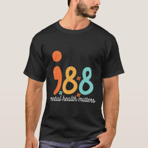 Camiseta Apoio à Sensibilização para a Prevenção do Suicídi
