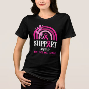Camiseta Apoio à sensibilização para o Cancer de mama em es