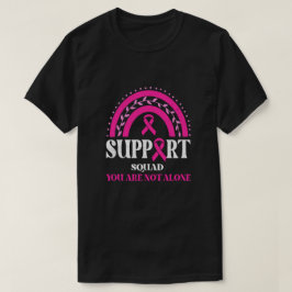 Camiseta Apoio à sensibilização para o Cancer de mama em es