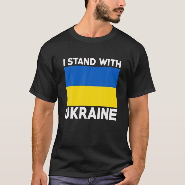 Camiseta Apoio à Ucrânia I (Frente)
