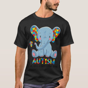 Camiseta Apoio ao Autismo Homens Mulheres Meninos Meninas C
