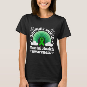 Camiseta Apoio ao Cabelo de Girassol do Sol Awarene Mental