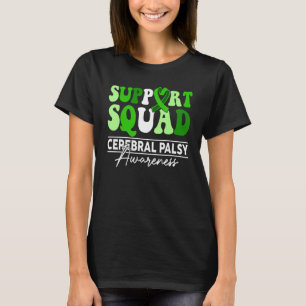 Camiseta Apoio ao Cabelo de Girassol Esquadrão Cerebral Pal