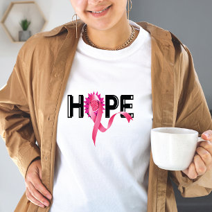 Camiseta Apoio ao cancer de mama
