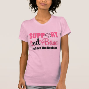 Camiseta Apoio ao Câncer de Mama 2ª Base