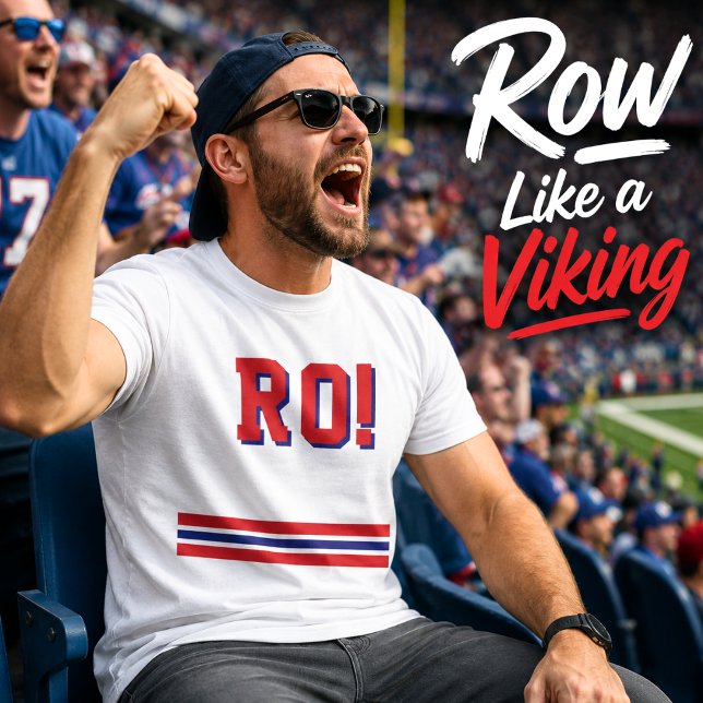 Camiseta Apoio ao Futebol da Noruega Ro (Criador carregado)