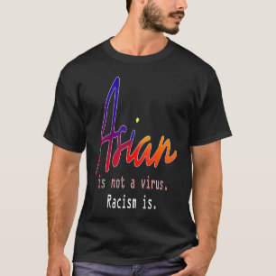 Camiseta Apoio ao racismo na Ásia: Sensibilização da AAPI p