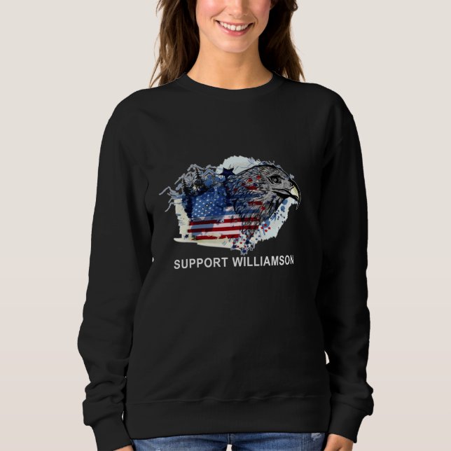 Camiseta Apoio às eleições Williamson 2024 (Frente)