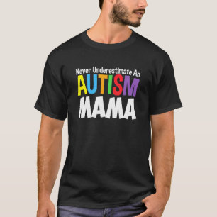 Camiseta Apoio Autista Mês de Conscientização da Mãe Autism