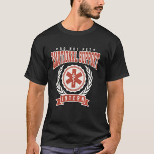 Camiseta Apoio Emocional Interno Cota Funny Estágio