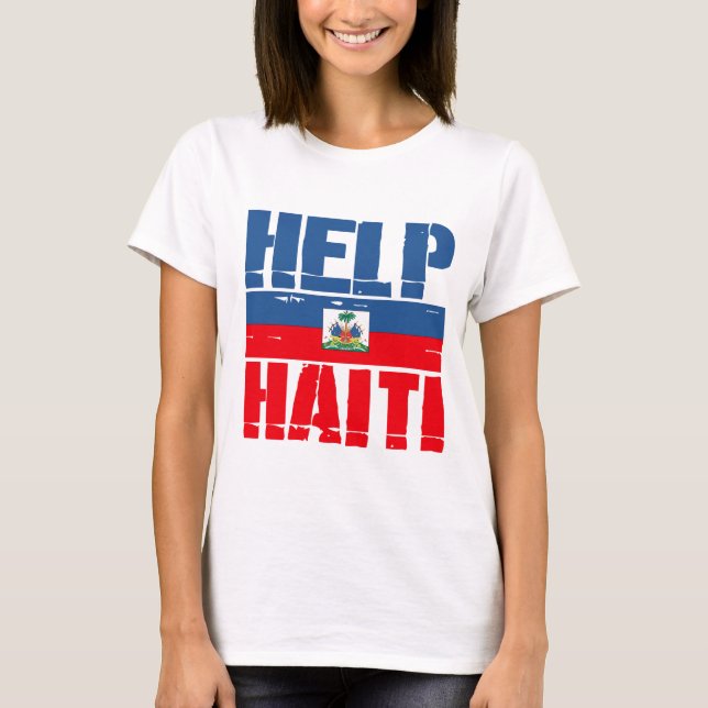 CAMISETA APOIO HAITI (Frente)