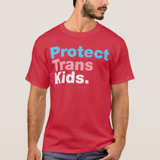 Camiseta Apoio LGBT Proteja as Crianças Trans Orgulho LGBT