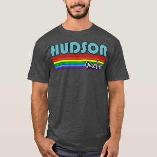 Camiseta Apoio LGBTQ do Orgulho LGBT do Hudson Quebec